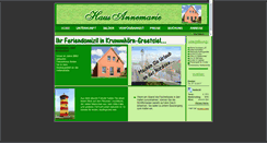 Desktop Screenshot of annemaries-haus.de